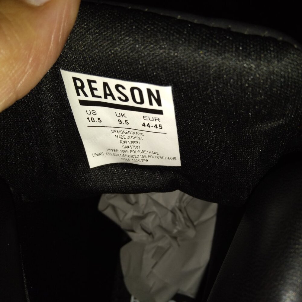 Malcom X Reason Hitop Boots NWOT - Picture 5 of 7